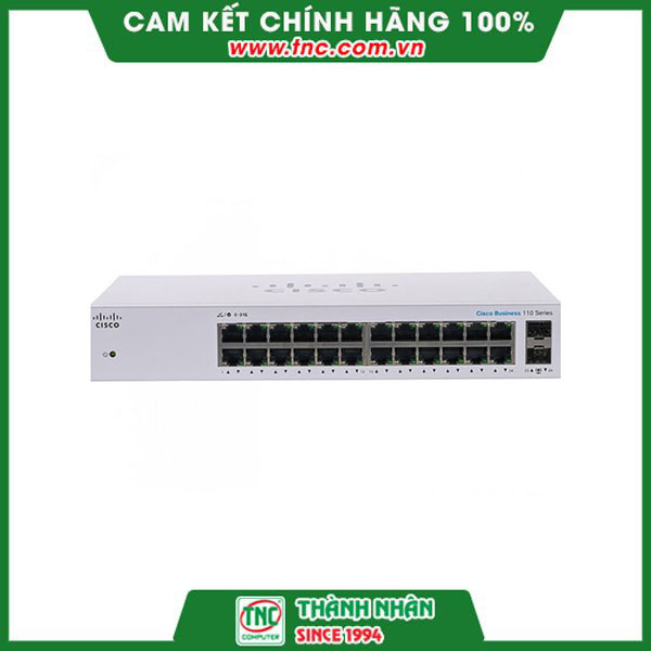 Switch Cisco CBS110-24T-EU- Hàng chính hãng