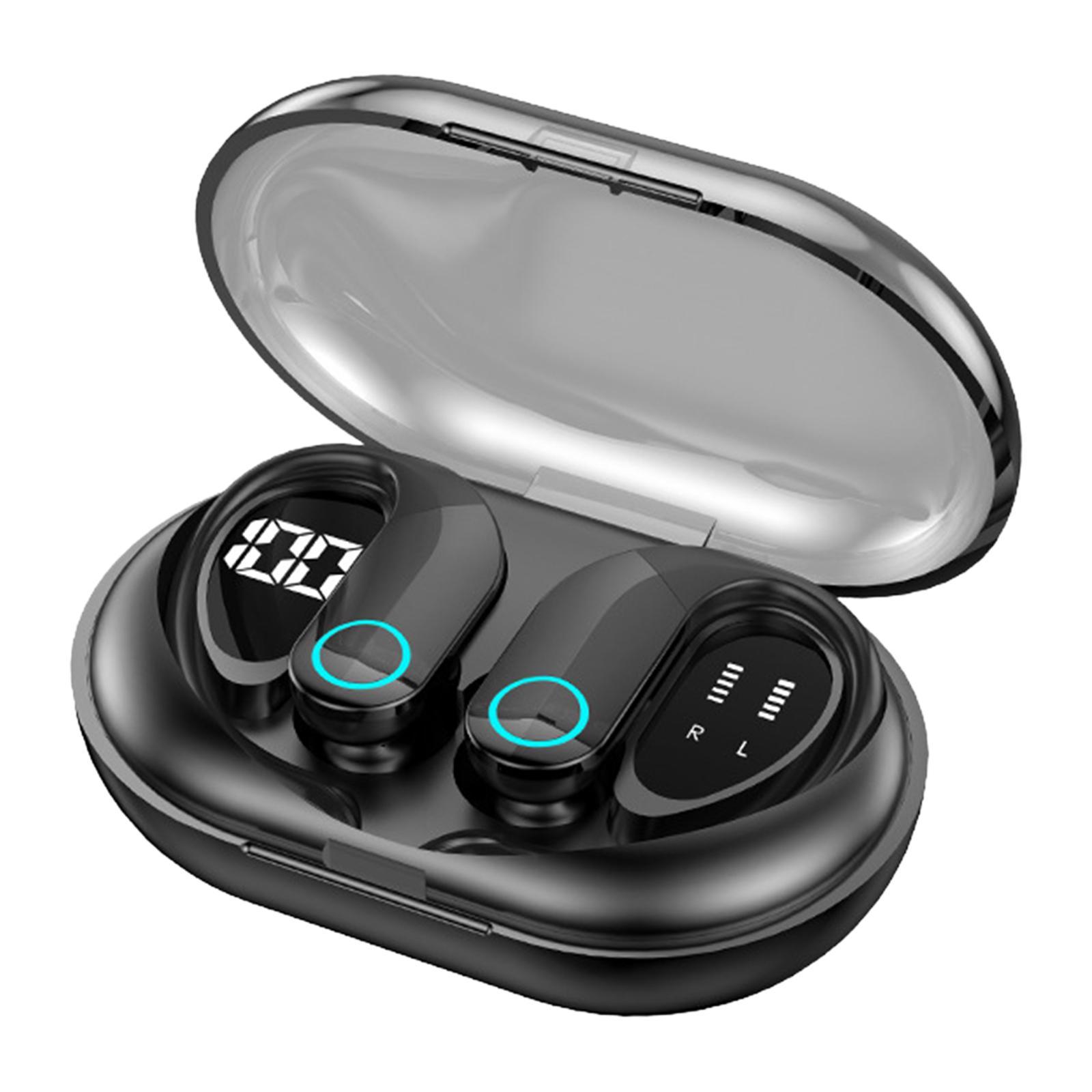 True W Stereo Earphones Hanging Ear Noise Reduction Headset for Running