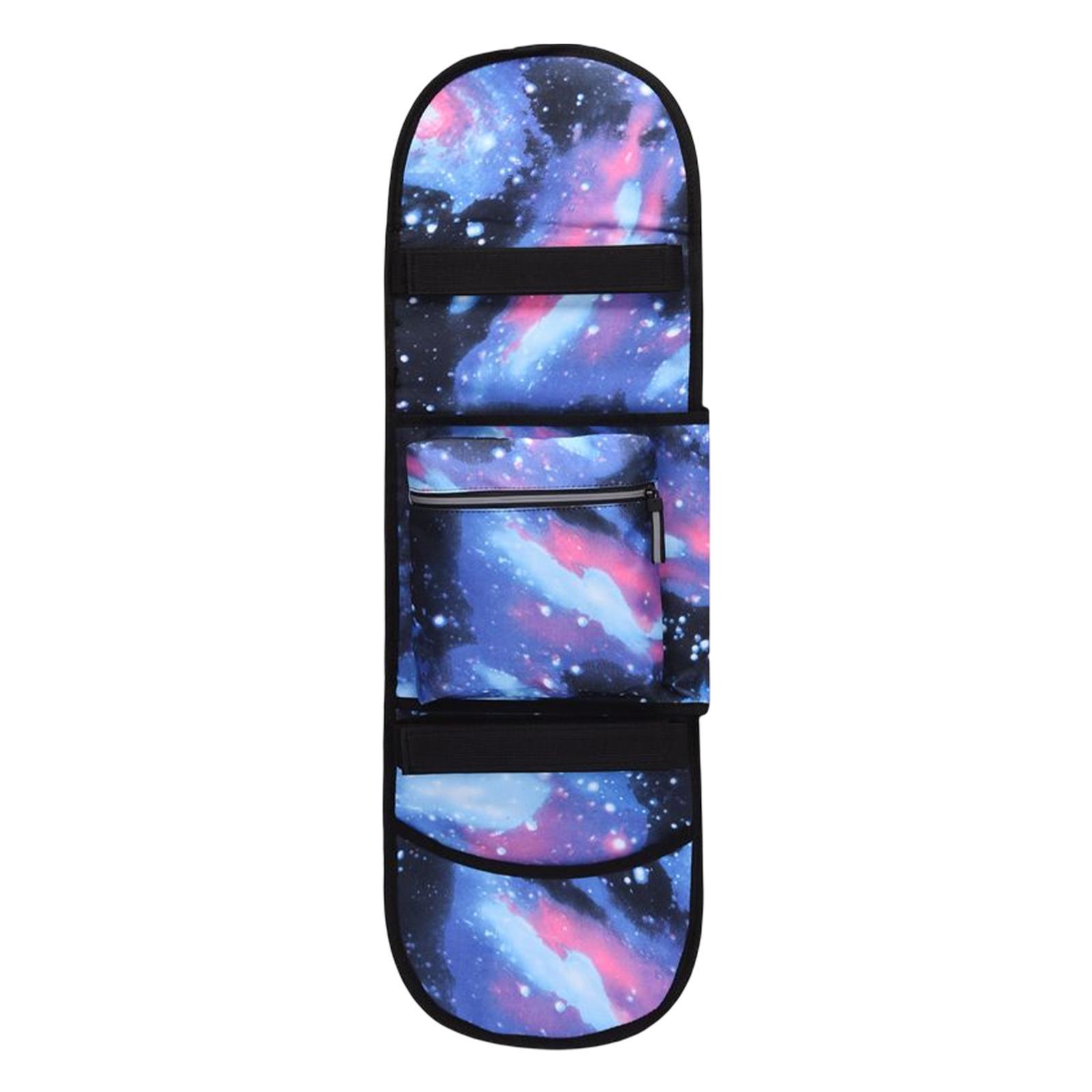 Oxford Skateboard Backpacks Bag Longboard Carry Case Water Resistant Outdoor