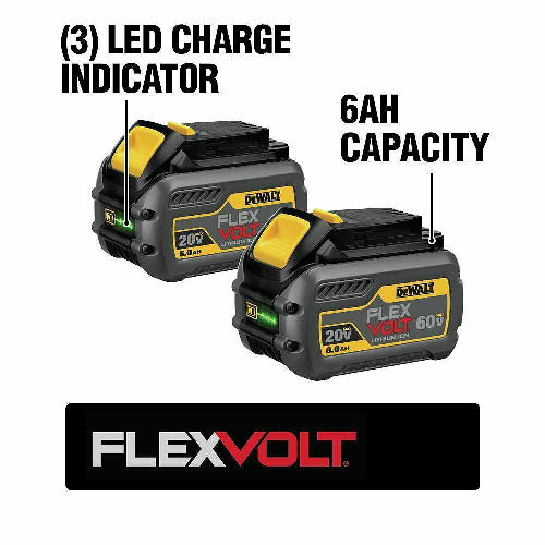 Pin Flexvolt 20V/60V Dewalt DCB606 hàng Chính hãng