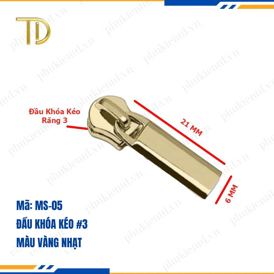 Đầu khóa kéo túi xách, đầu khóa kéo thay thế, đầu khóa kéo balo răng 5 mạ điện độ bền 5-8 năm