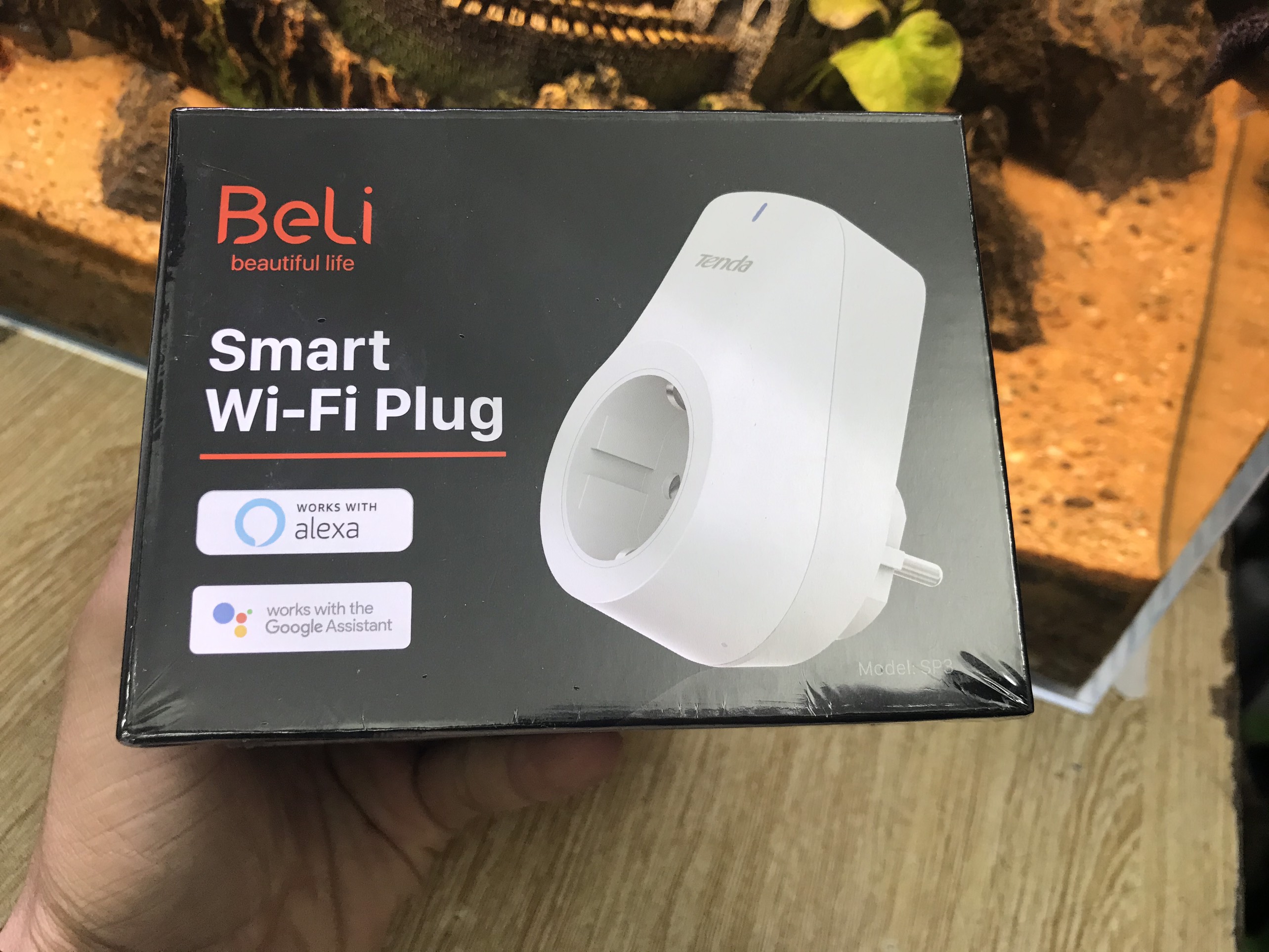 Ổ cắm wifi thông minh Tenda SP3 Điều khiển từ xa - Hàng Chính Hãng