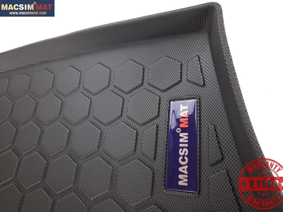 Thảm lót cốp Ford Focus 2012-2015 nhãn hiệu Macsim chất liệu TPV cao cấp màu đen