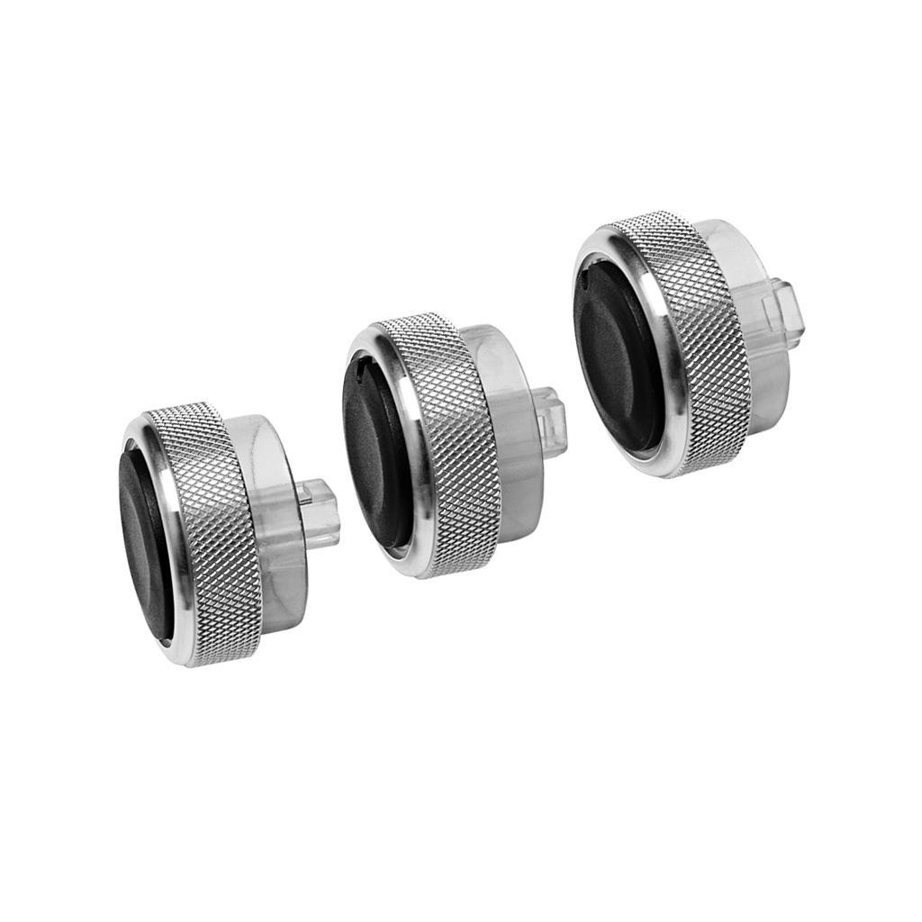 AC Air Conditioner Control Knobs Aluminum Panel Switch for