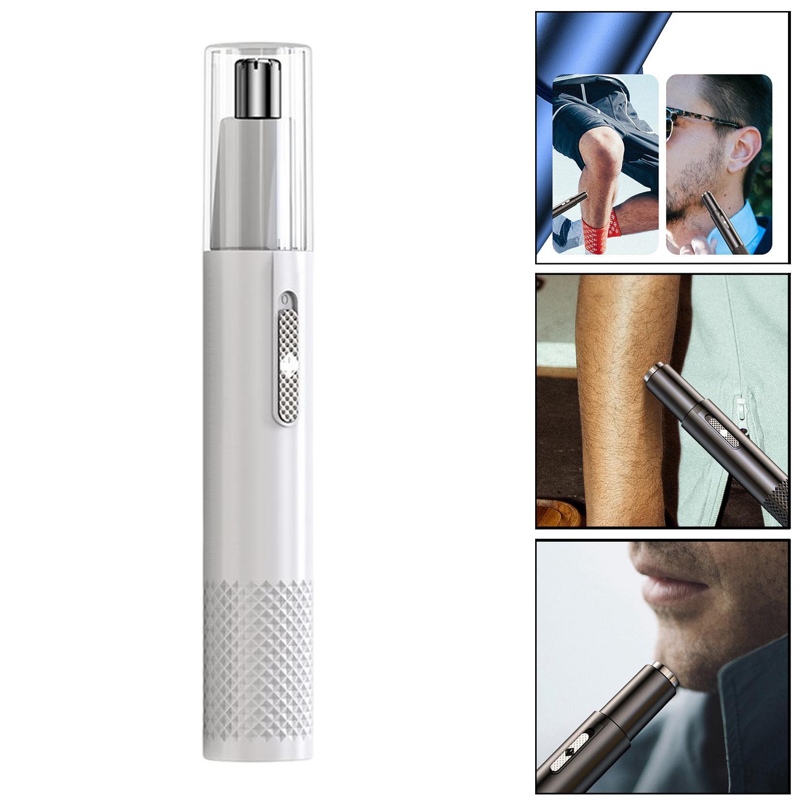 Nose Hair Trimmer Dual Blades Electric razor for Beard Leg Hair