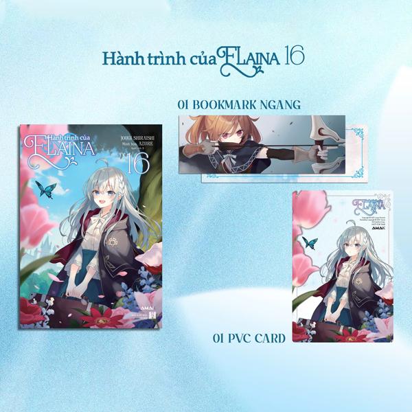 Sách - Hành Trình Của Elaina - Tập 16 - Tặng Kèm Bookmark Hai Mặt + Clearcard