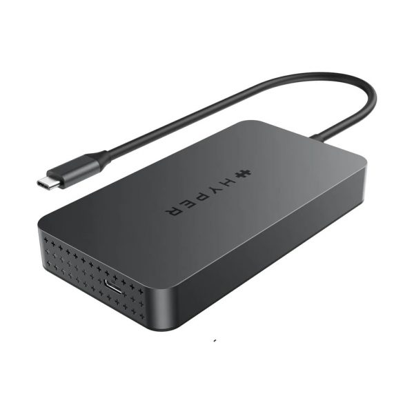 HUB chuyển đổi HyperDrive Next Dual 4K HDMI 7 In 1 Port USB-C cho Macbook M3/M2/M1 - Hỗ trợ xuất 2 màn hình, HD7002GL - Hàng Chính Hãng