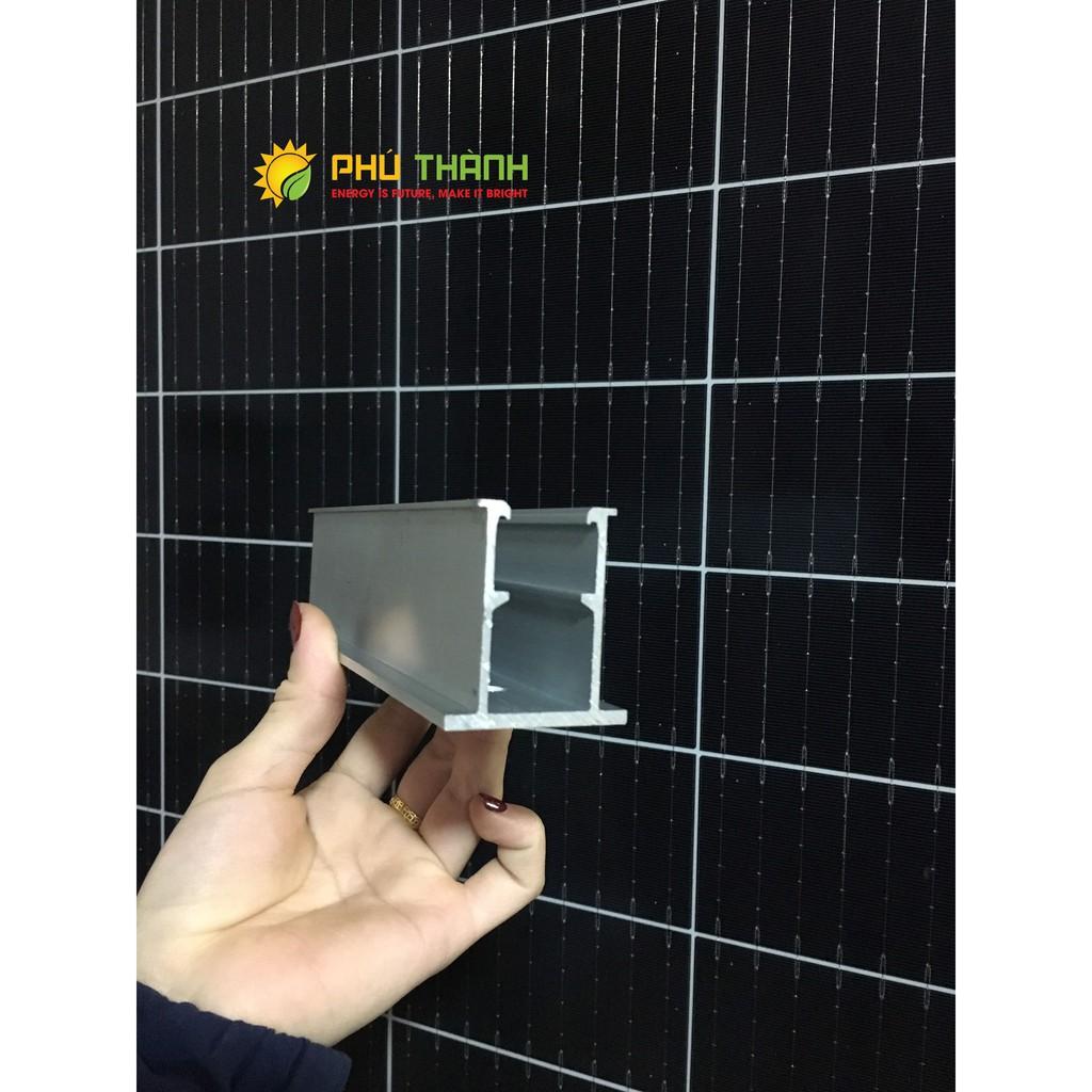 Thanh mini rail gắn pin mặt trời áp mái