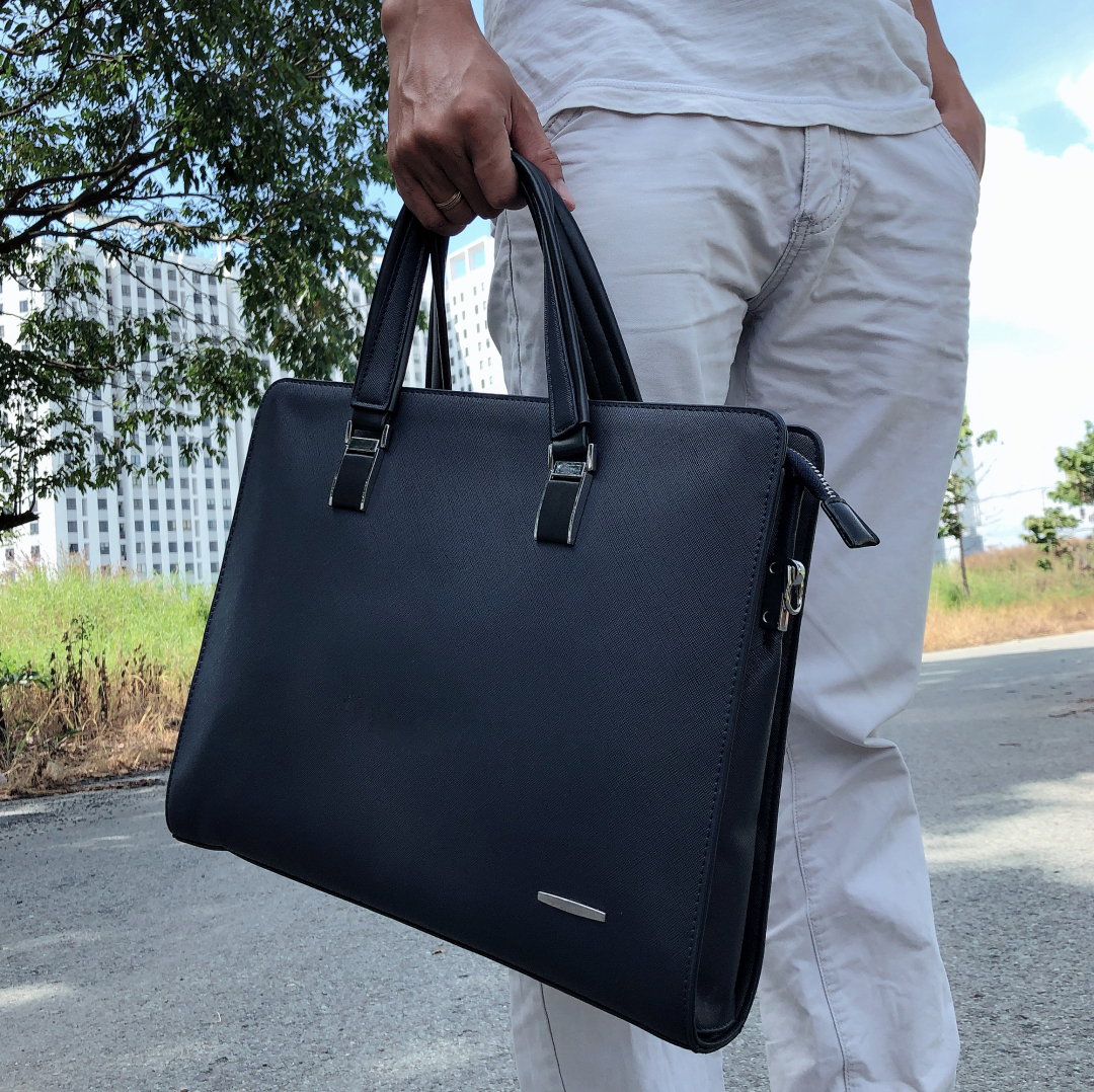 Cặp văn phòng công sở unisex, đựng giấy A4, laptop macbook 13, 15 inch, máy tính bảng, ipad pro, hợp cho cả nam và nữ