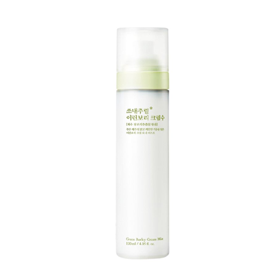 Xịt Khoáng Cấp Ẩm Dưỡng Da Mầm Lúa Mạch Green Barley Cream Mist So Natural (120ML)