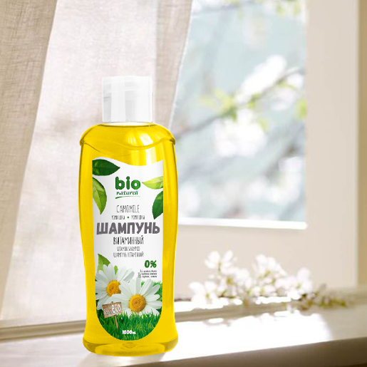 Dầu gội Bio Naturell chiết xuất hoa cúc la mã giúp tóc chắc khỏe  1000ml