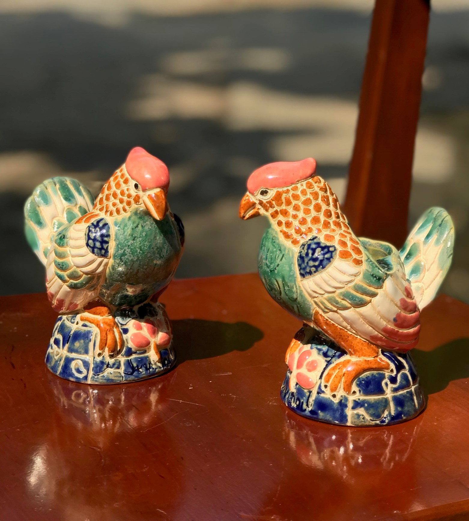 GỐM SỨ TRANG TRÍ HÌNH CHIM SẺ ĐỂ TĂM