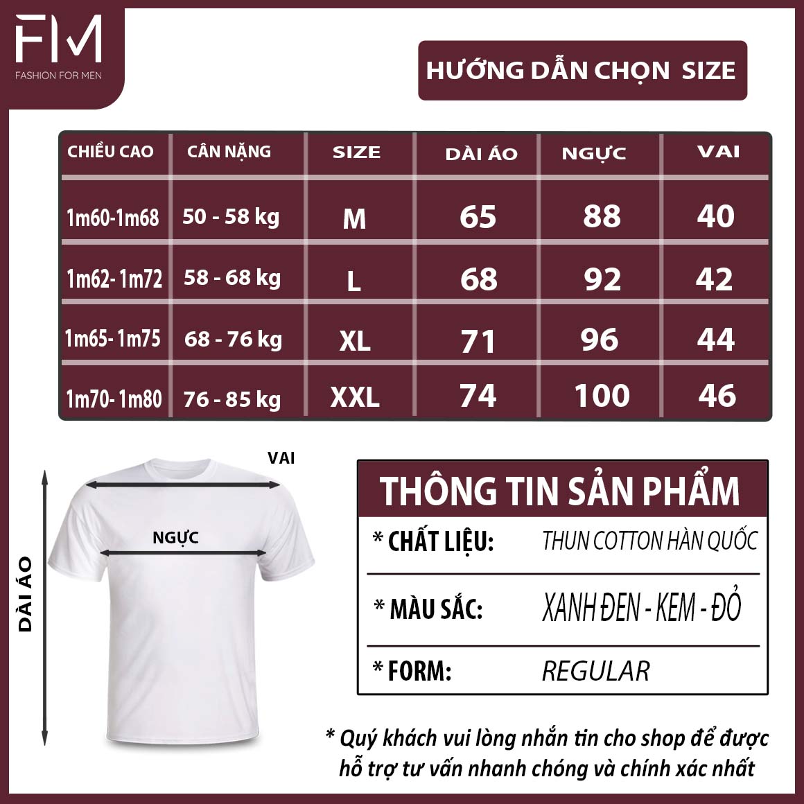 Áo thun nam cổ tròn tay ngắn, chất thun cao cấp, trẻ trung, năng động – FORMEN SHOP – FMPS101