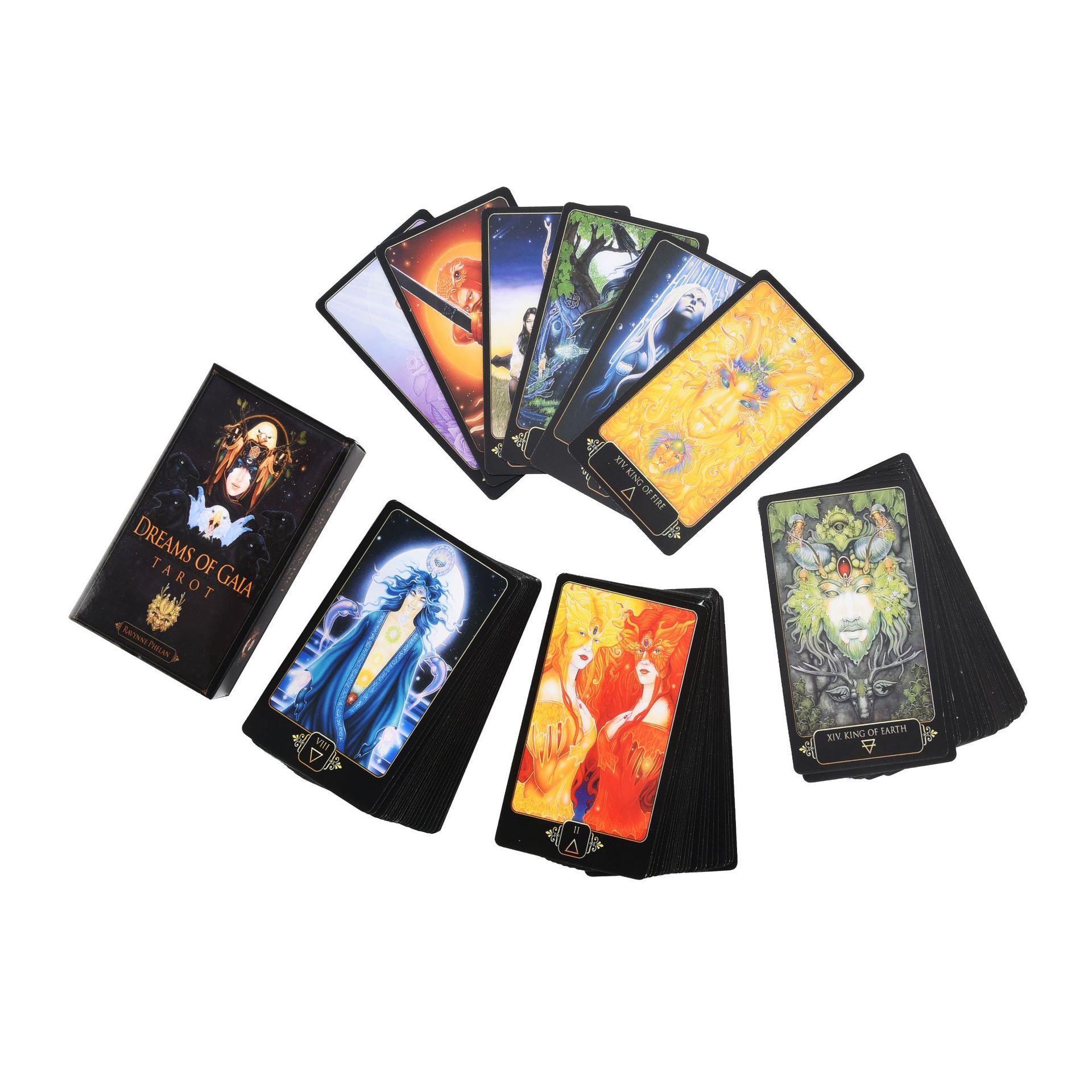 Combo Bộ Bài Bói Dreams of Gaia Tarot và Khăn Trải Bàn Tarot