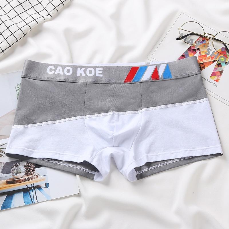 Quần lót nam - Quần đùi boxer nam CAO KOE cho Học sinh trẻ trung, sinh viên cá tính cotton nguyên chất 100% thoáng khí