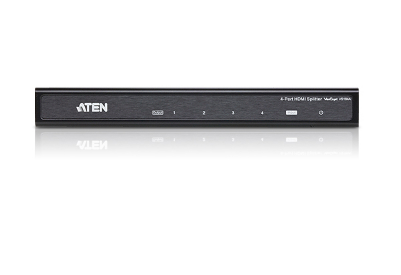 Bộ chia HDMI 1 ra 4 hiển thị 4K - Aten VS184A- Hàng chính hãng