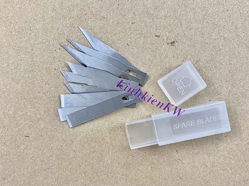 Hộp Dao Trổ Cắt Mạch 3 Loại #4, #11, #16 .