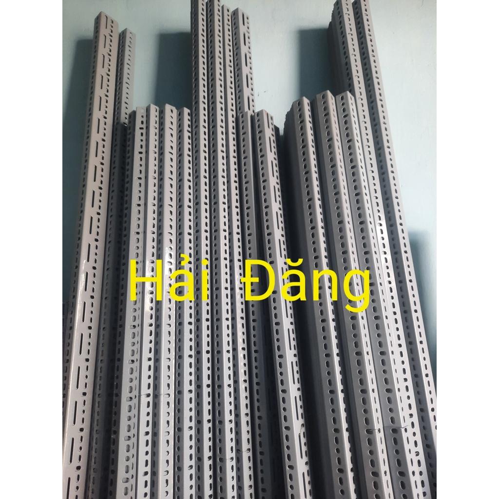 Kệ sắt V lỗ Bậc thang 2 Tầng kKHUNG SẮT V3x3CM