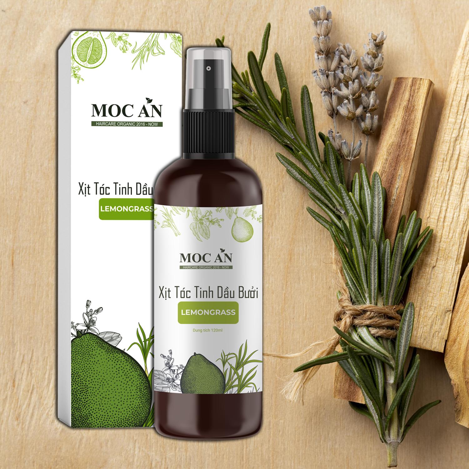 Xịt Bưởi Tinh Dầu Sả Chanh Mộc Ân Haircare