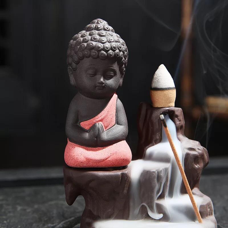 Thác khói Tượng Phật (Nhiều màu)