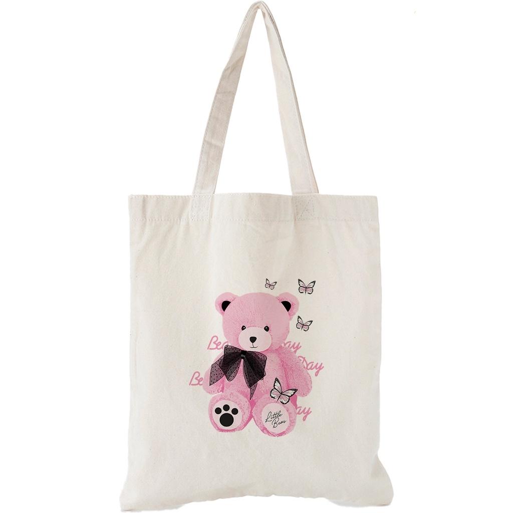 Túi vải Canvas Trương Gia Túi Vải - Túi Canvas bộ sưu Bear Basic - nhiều kích thước - Bear Basic 12