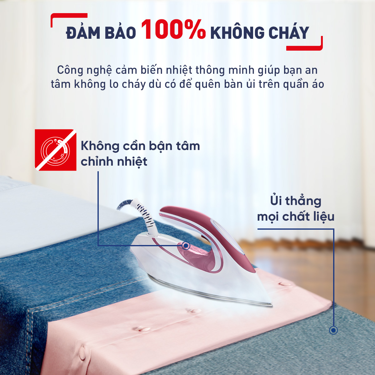 [MỚI RA MẮT] Bàn ủi hơi nước Tefal SV9201E0 - Hàng chính hãng