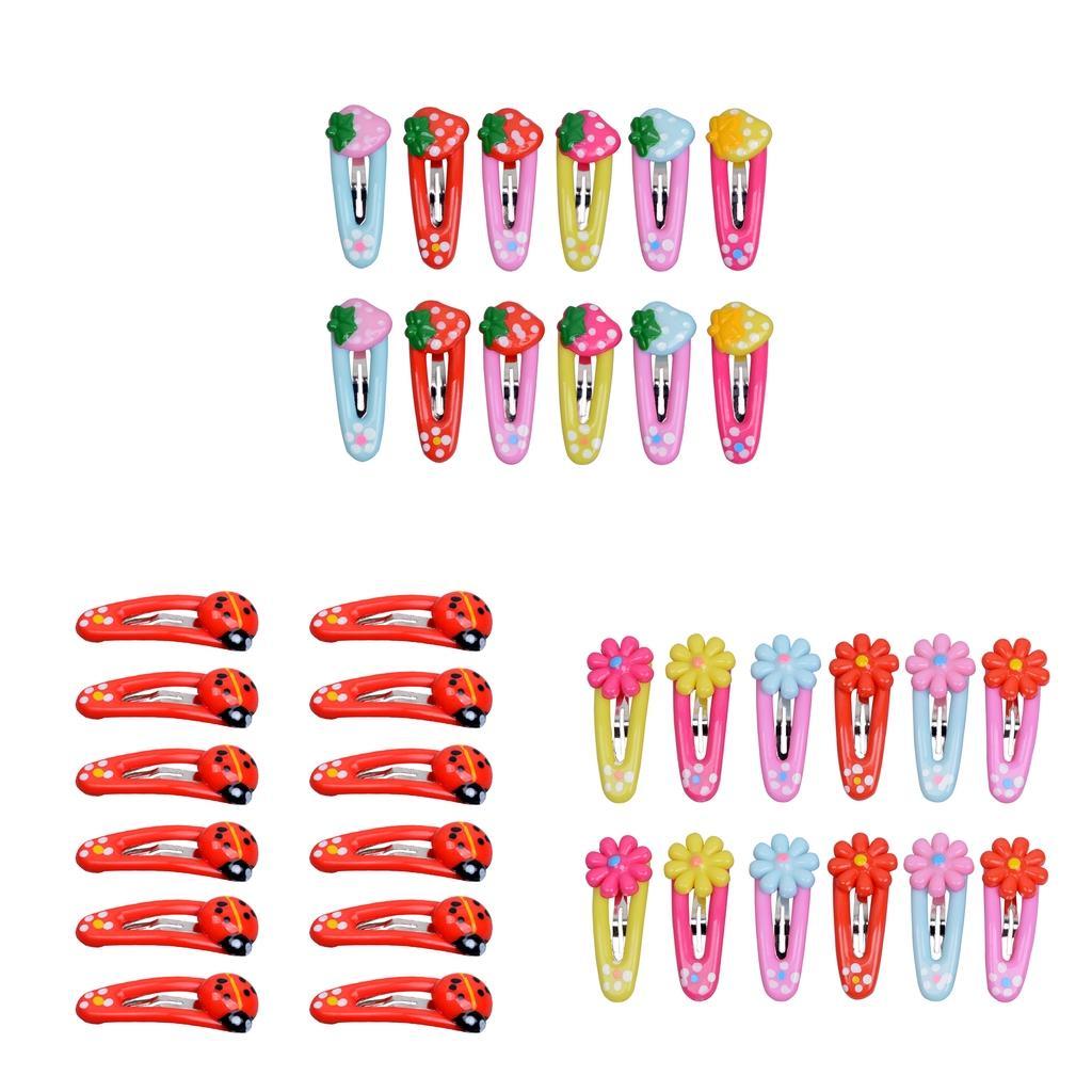 Fashion 12pcs Mix Styles Assorted Baby Kids Girls Hair Pin Hair Clips Jewelry