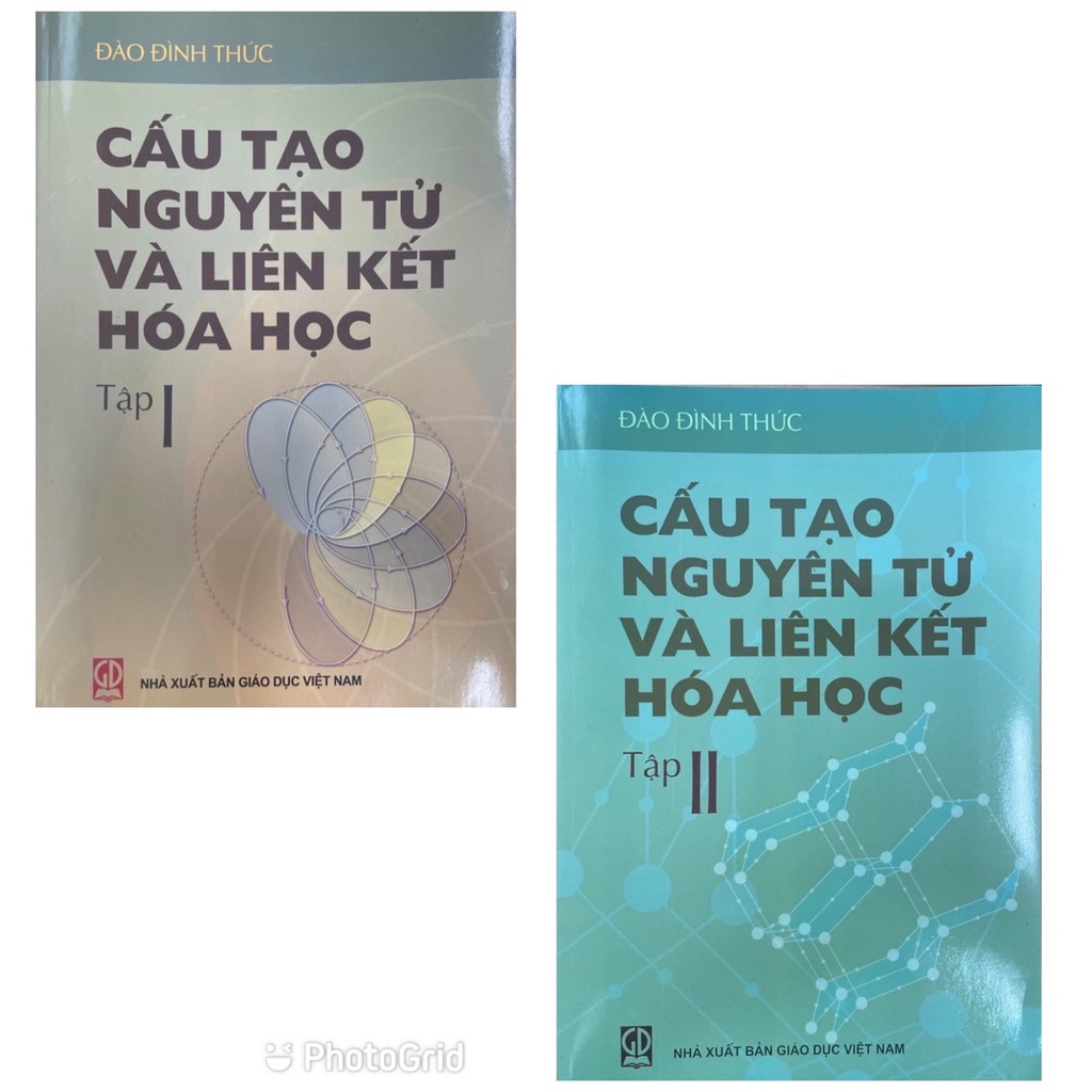 Combo Cấu Tạo Nguyên Tử Và Liên Kết Hóa Học Tập I + Tập II