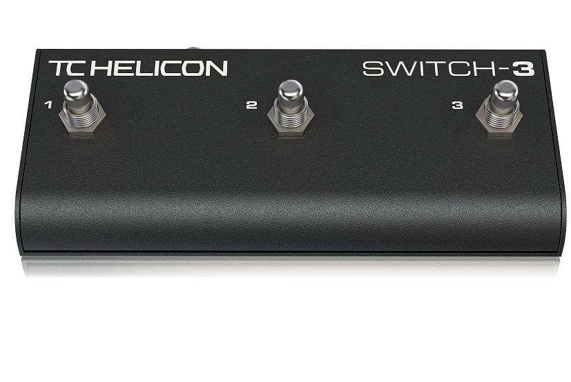 TC Helicon Switch-3 Footswitches for Voice Processors-Hàng Chính Hãng