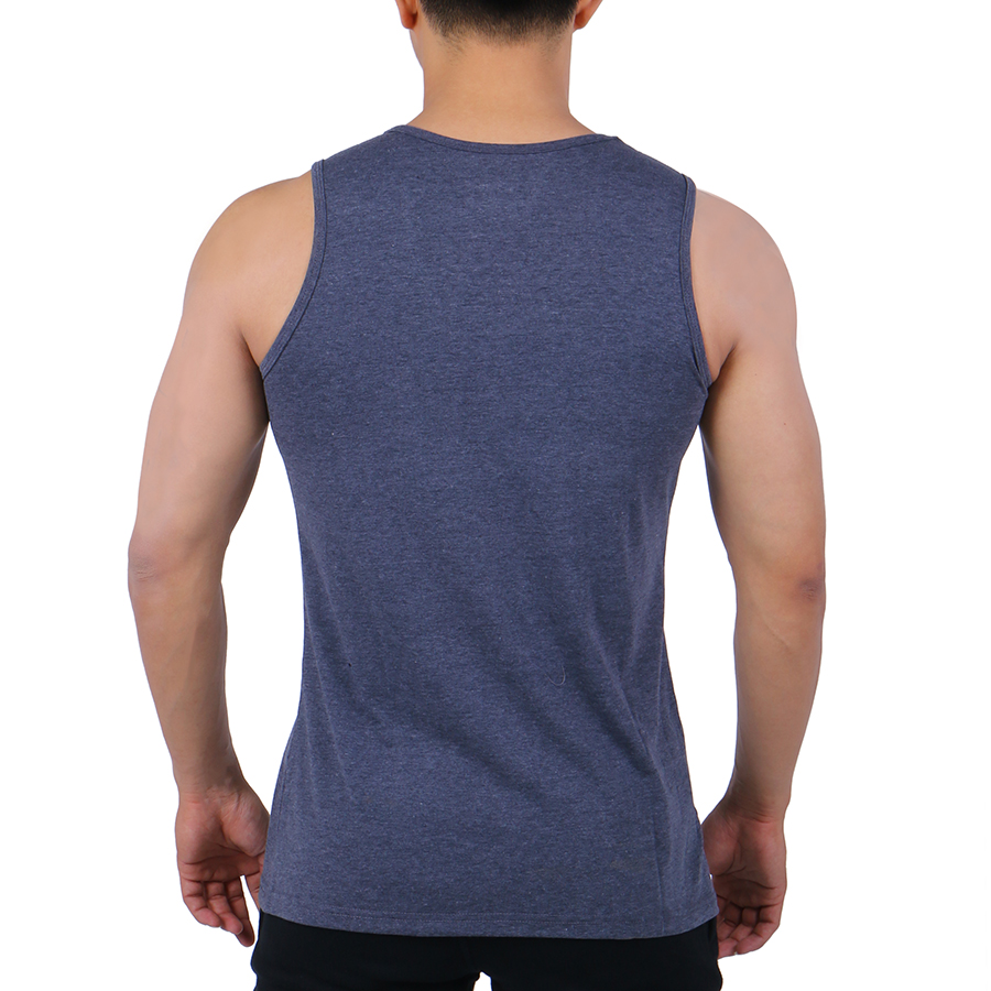 Áo Thun Tập Gym Nam Ba Lỗ Unique Apparel ATBLY - Xám Chì