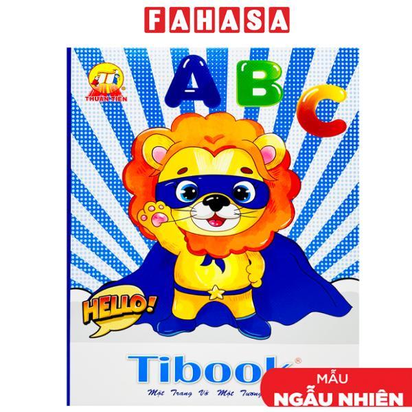 Tập Học Sinh ABC - 4 Ô Ly - 96 Trang 80 gsm - Tibook T08-ABC (Mẫu Bìa Giao Ngẫu Nhiên)