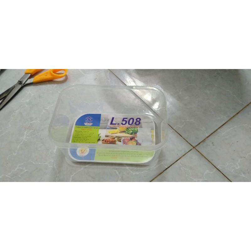 Bộ 3 hộp nhựa đựng thực phẩm Việt Nhật sử dụng được trong lò vi sóng