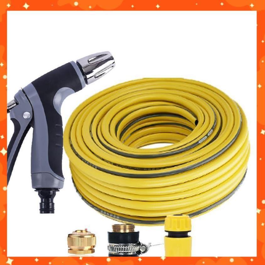 Bộ dây và vòi xịt rửa xe tưới cây tăng áp 7-10M 206817