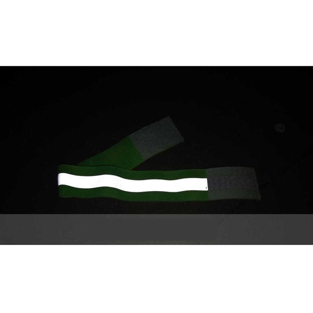 Reflective Wrist Band Hand Arm Strap Ankle Bracelet Outdoor Running Jogging