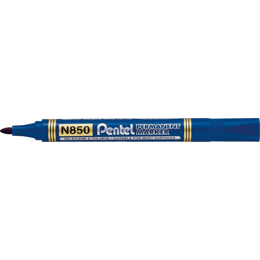 Bút Dạ Dầu Pentel N850 | Mực Nhanh Khô Không Nhòe Khi Thấm Nước | Viết Được Trên Nhiều Chất Liệu | Permanent Marker