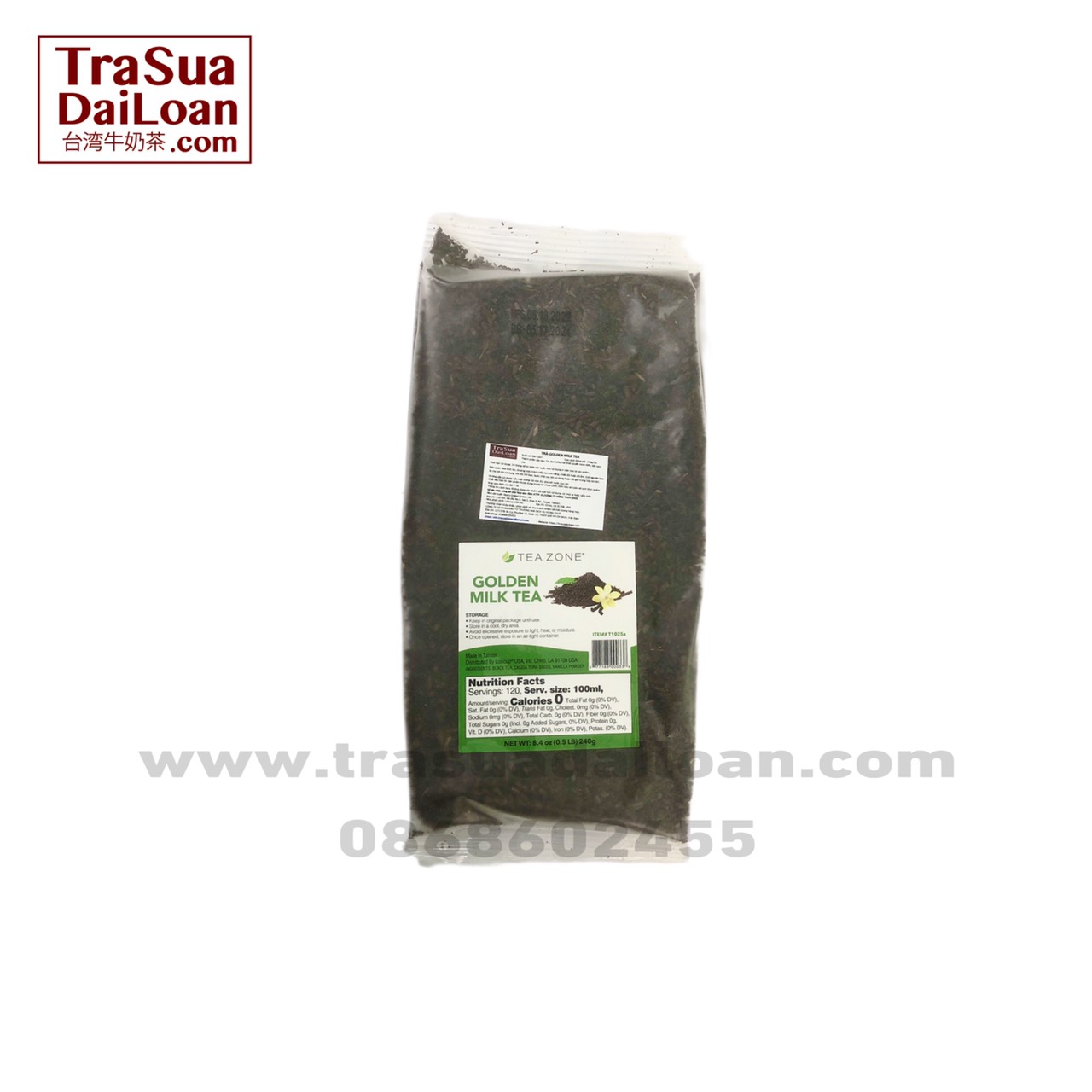 TRÀ HOÀNG KIM - GOLDEN MILKTEA TEAZONE - ĐÀI LOAN (240gr)