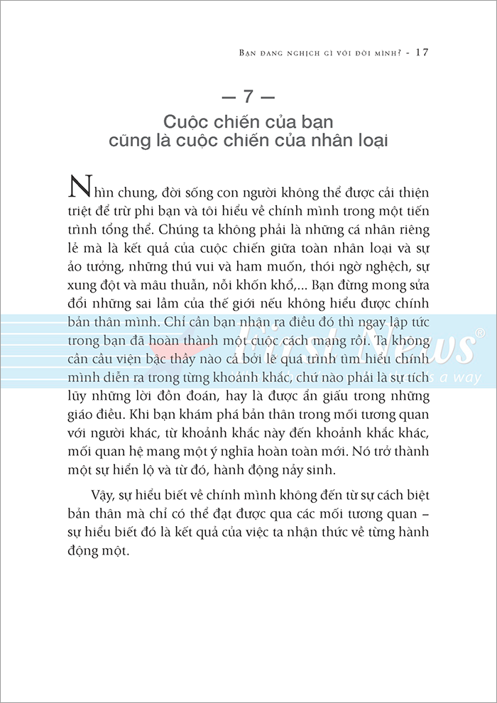 Bạn Đang Nghịch Gì Với Đời Mình?