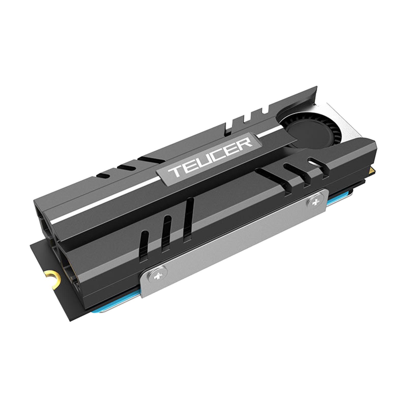 M.2 2280 SSD  3Pin Mini Turbofan Heat Sink for PS5 Computer PC
