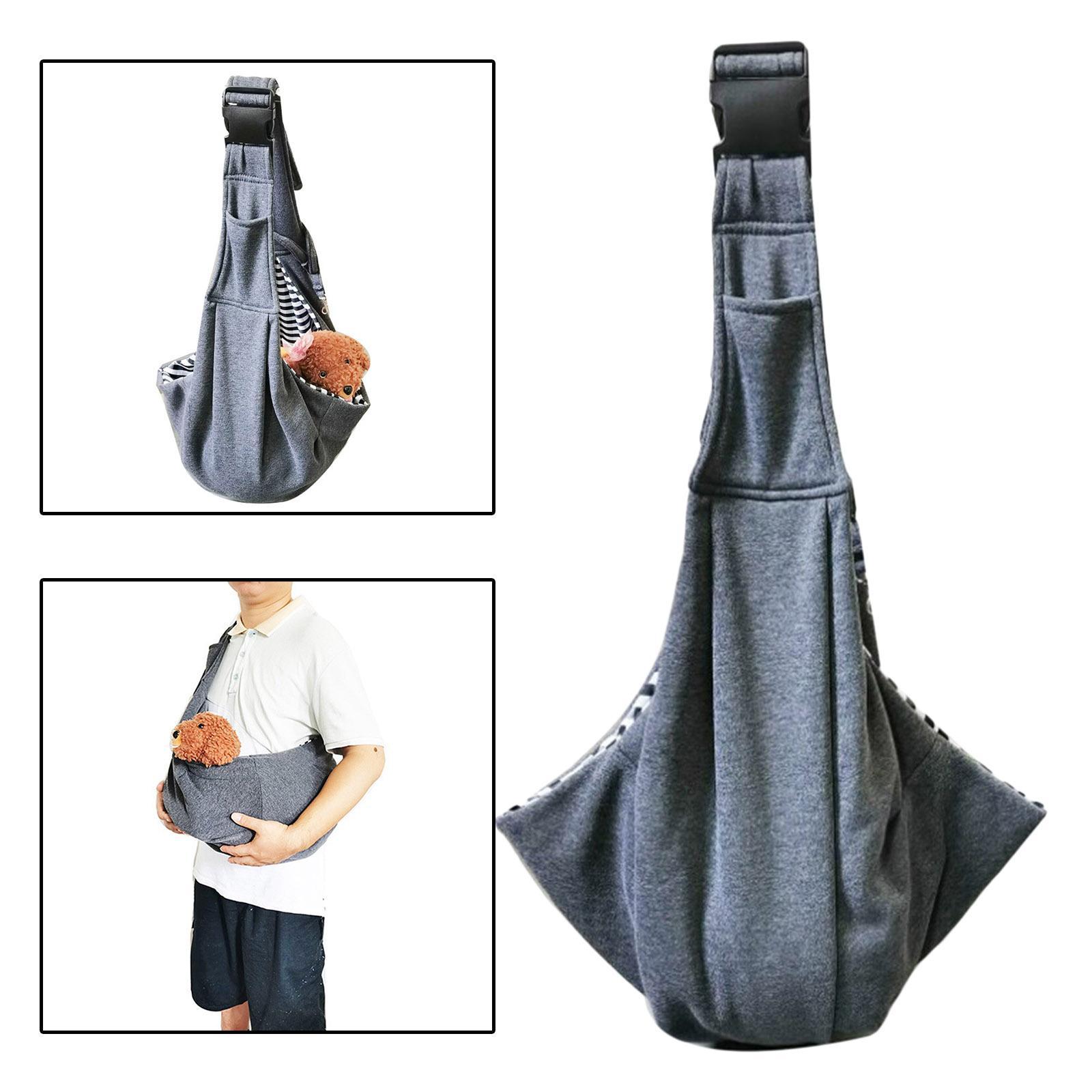 Pet Carrier Adjustable Shoulder Black