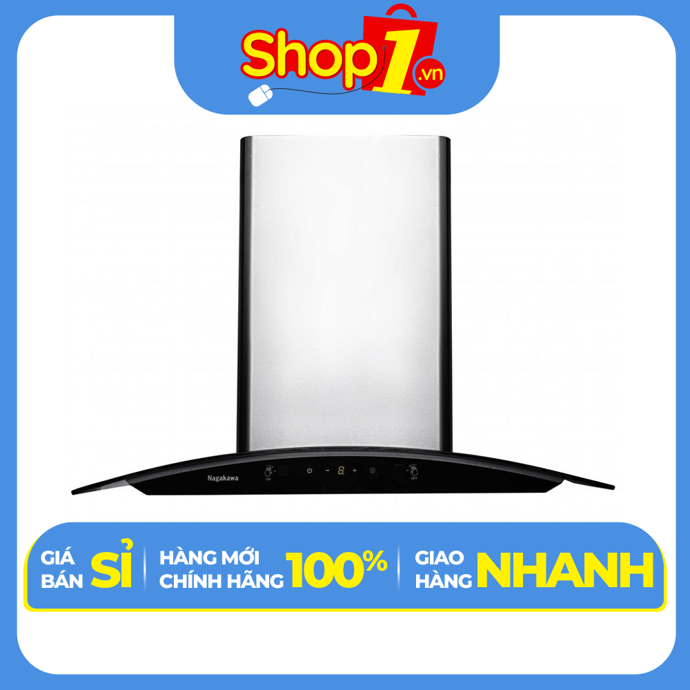 Máy Hút Mùi Kính Cong Premium Nagakawa NAG1855 200W (70 cm) - Hàng Chính Hãng