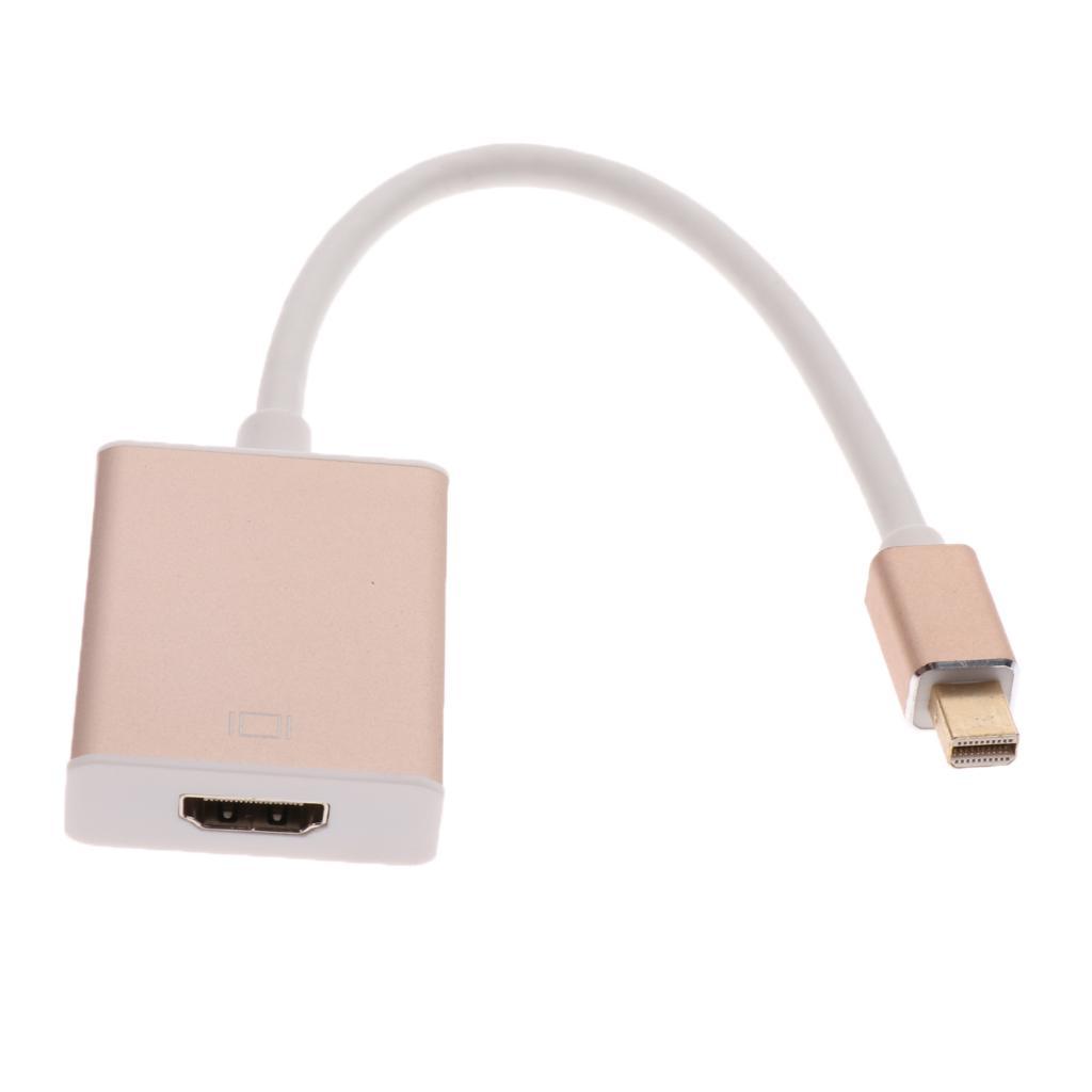 Mini DP Display Port TO HDMI Adapter For Apple iOS MacBook Pro Computer