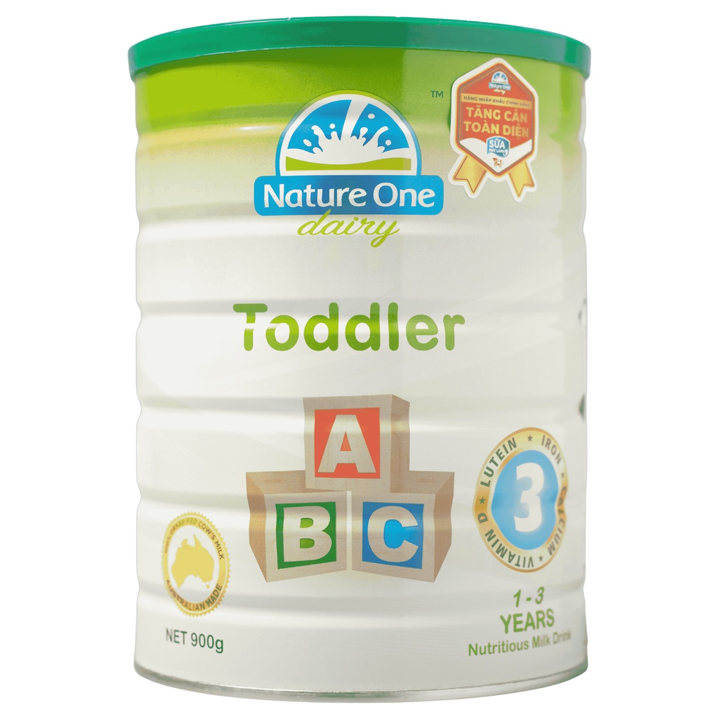 Sữa Công Thức Cho Bé Từ 1- 3 Tuổi Nature One Dairy Toddler Nutritious Milk Drink Step 3 – Giúp Bổ Sung Dưỡng Chất Phát triển Toàn Diện Cho Bé - Hàng Nhập Khẩu Chính Hãng