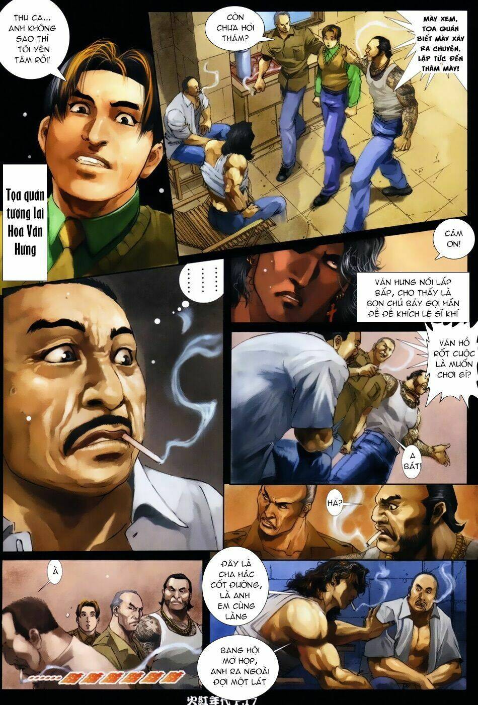 hỏa hồng niên đại hắc cốt đường chapter 17 14