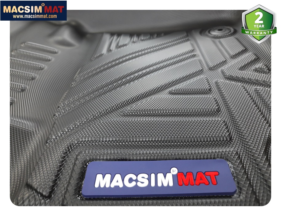 Thảm lót sàn xe ô tô Volvo XC40  2020  Nhãn hiệu Macsim chất liệu nhựa TPV cao cấp màu đen