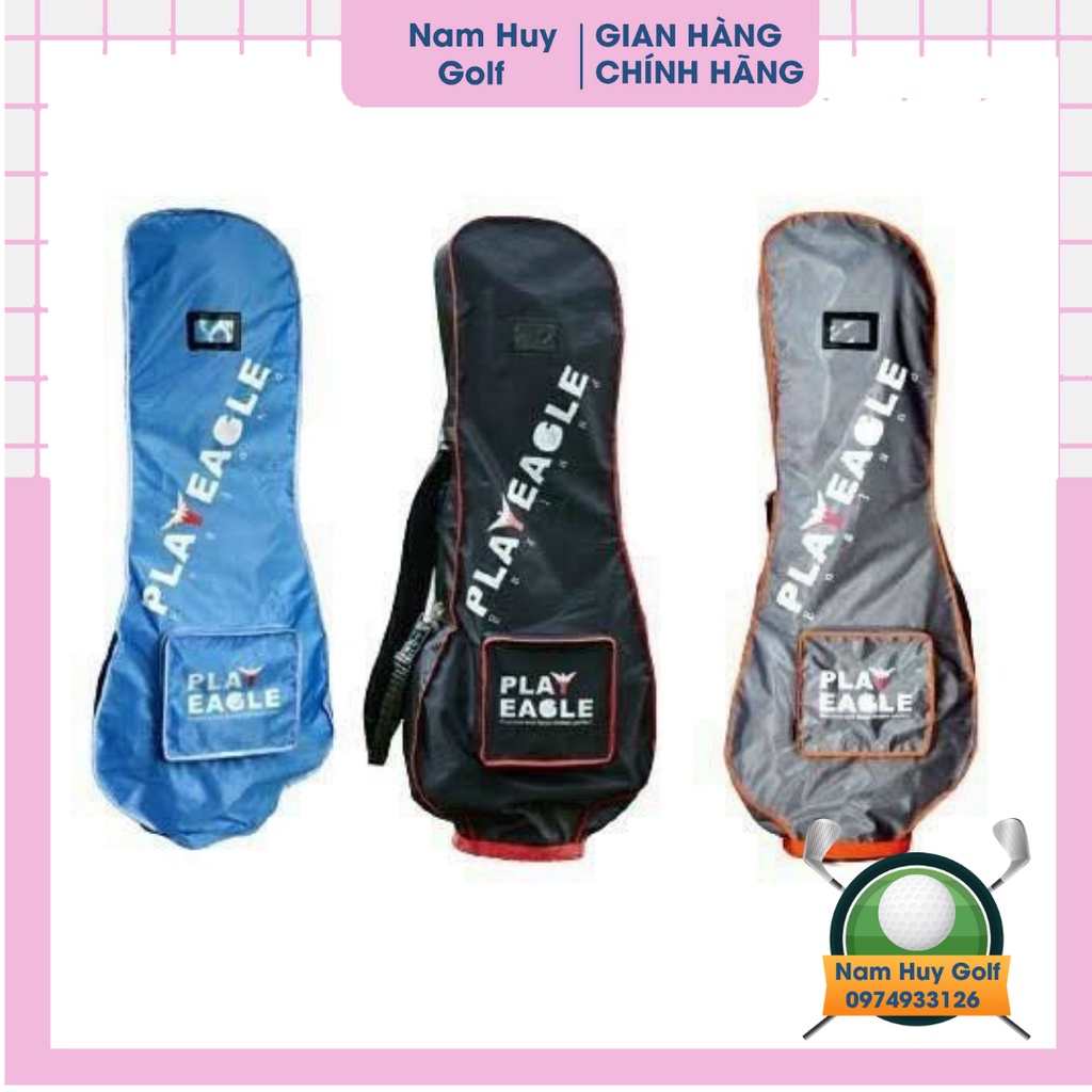 Cover Túi Đựng Gậy Golf Che Mưa Chất Vải Bạt Chống Nước Bọc Túi Hàng Không Golf Tiện Lợi