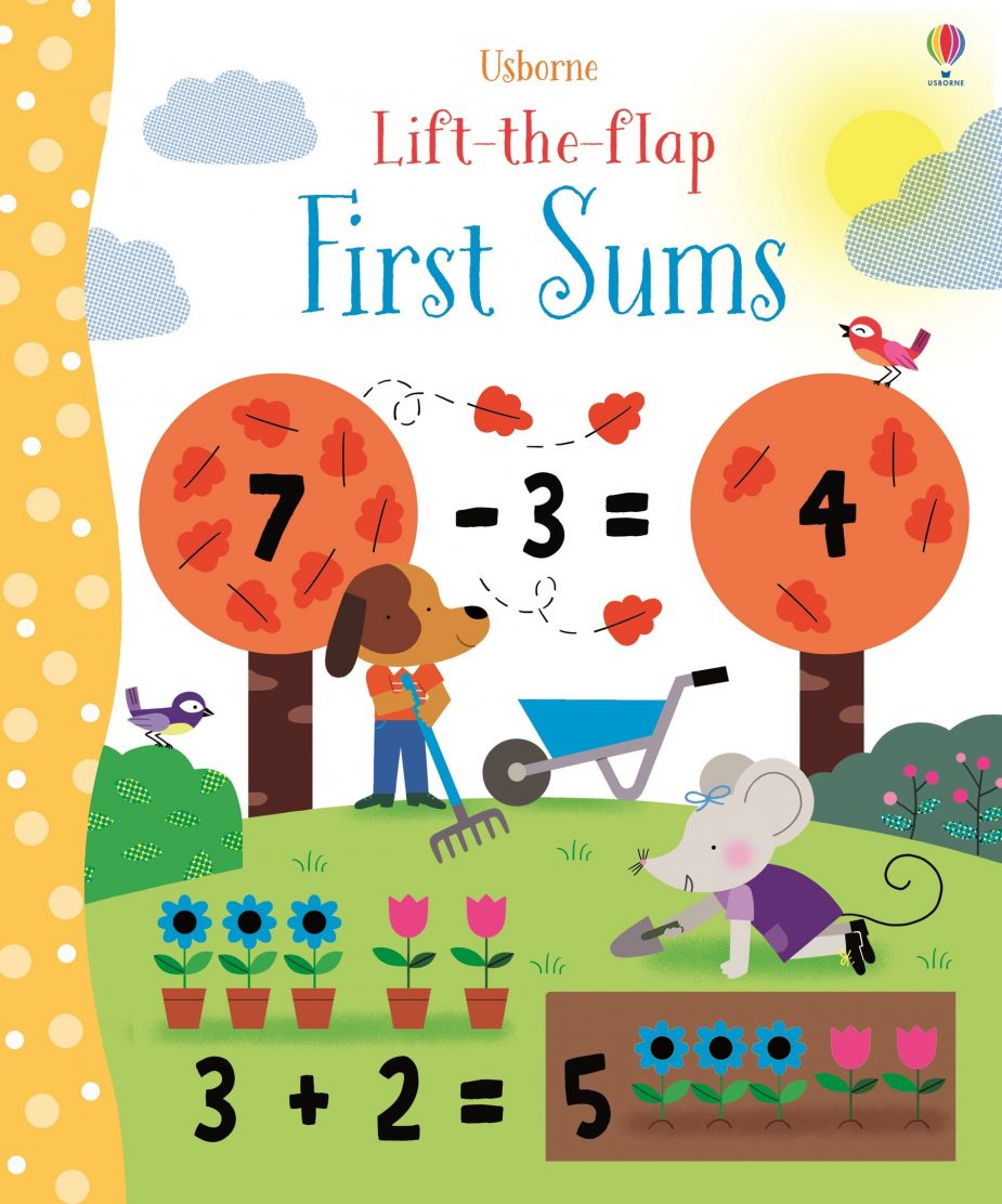 Sách tương tác thiếu nhi tiếng Anh: Lift-The-Flap: First Sums