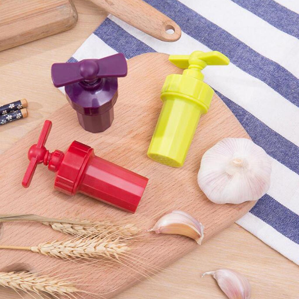Twist Garlic Press Kitchen Manual   Crusher Mincer Yellow