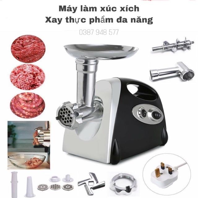 MÁY LÀM XÚC XÍCH XAY THỰC PHẨM ĐA NĂNG