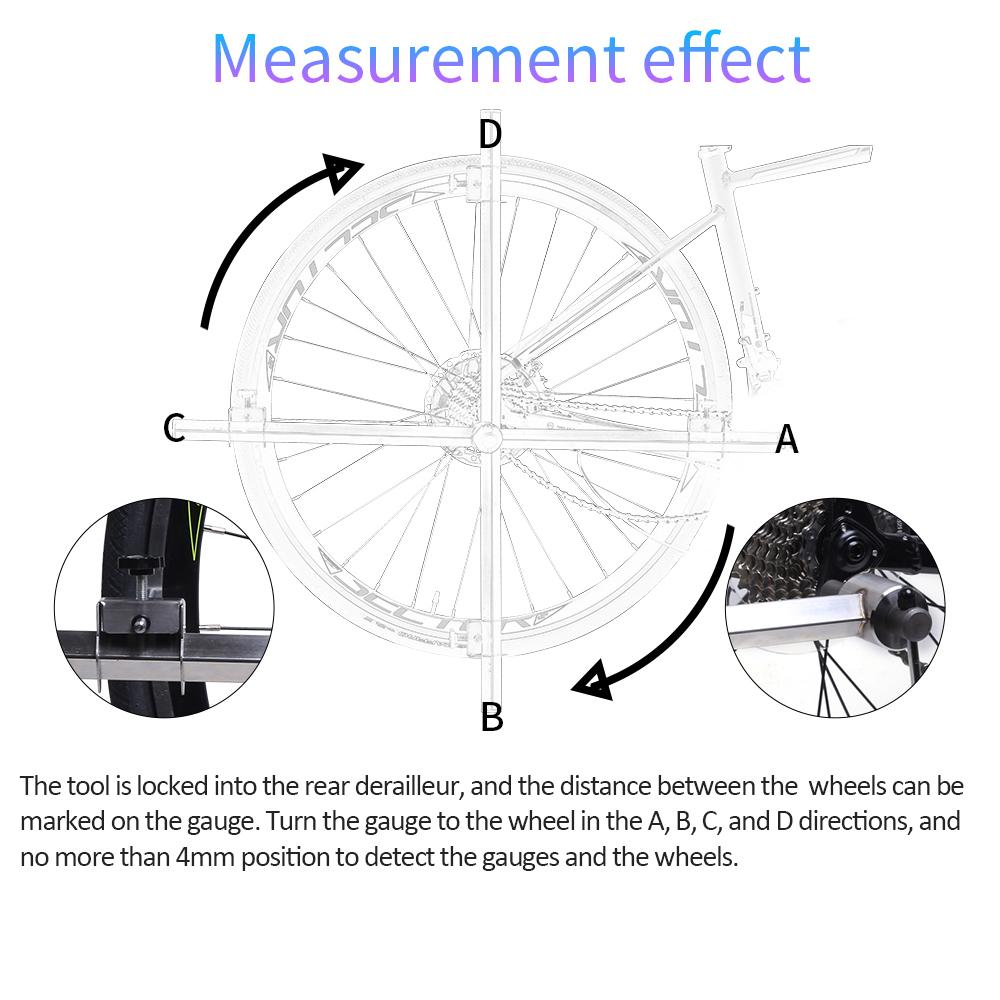 Công cụ đo căn chỉnh móc treo xe đạp