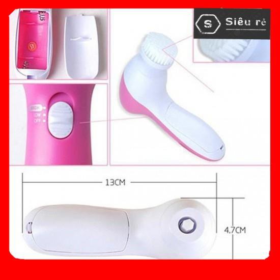 Máy Massage Rửa Mặt Đa Năng 5in1 Beauty Care Massager Model AE8782